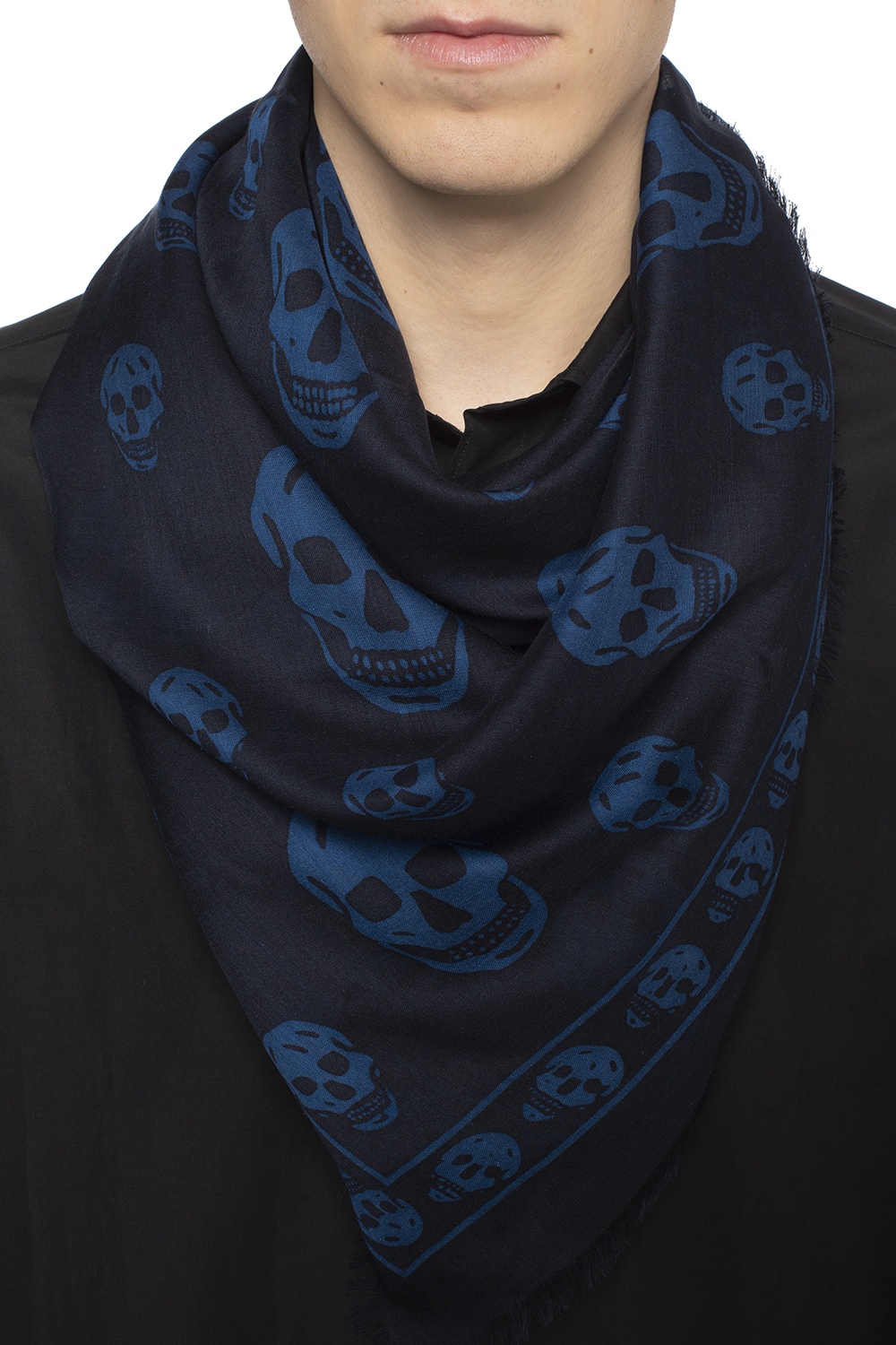 Alexander McQueen Scarf with logo