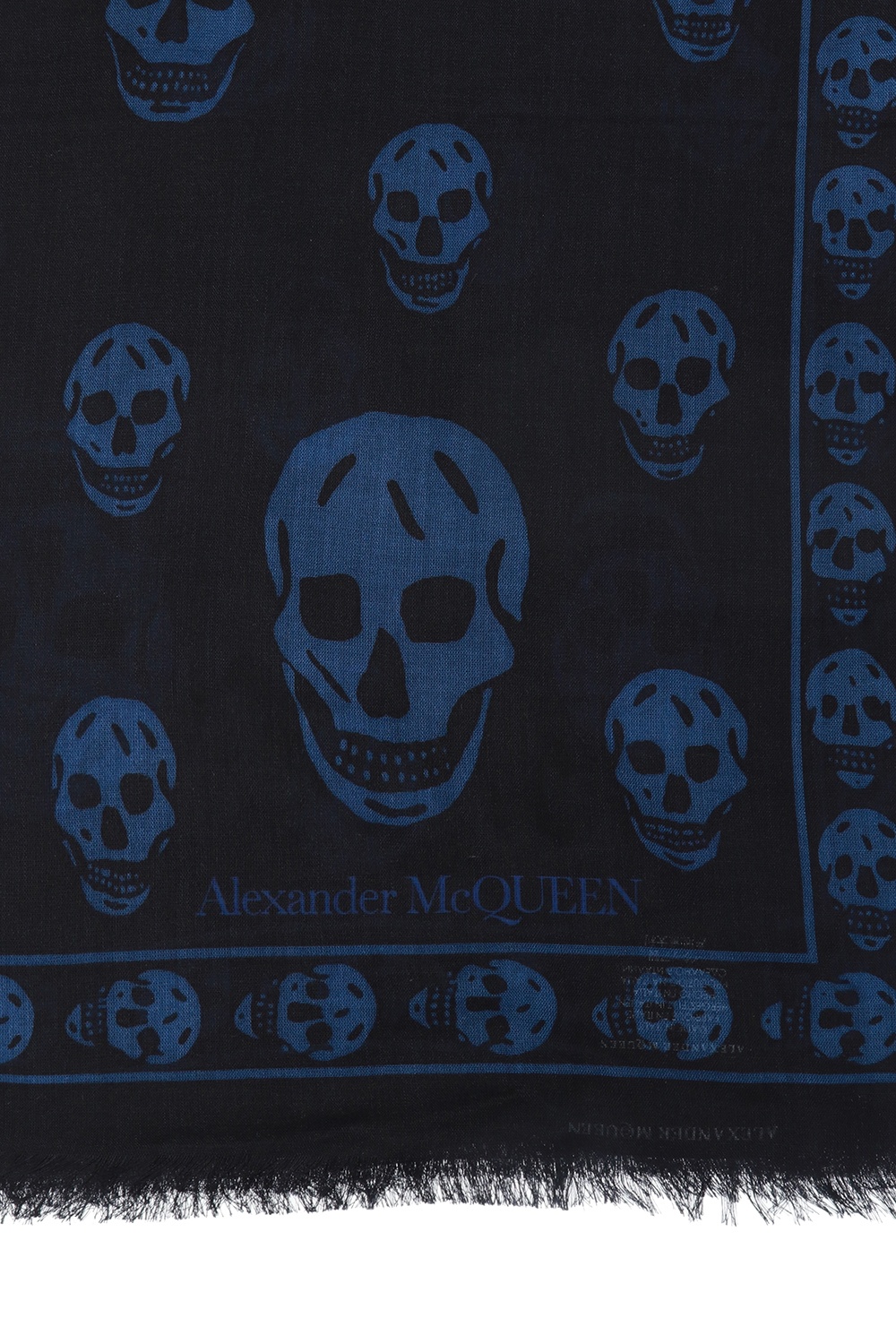 Alexander McQueen Scarf with logo