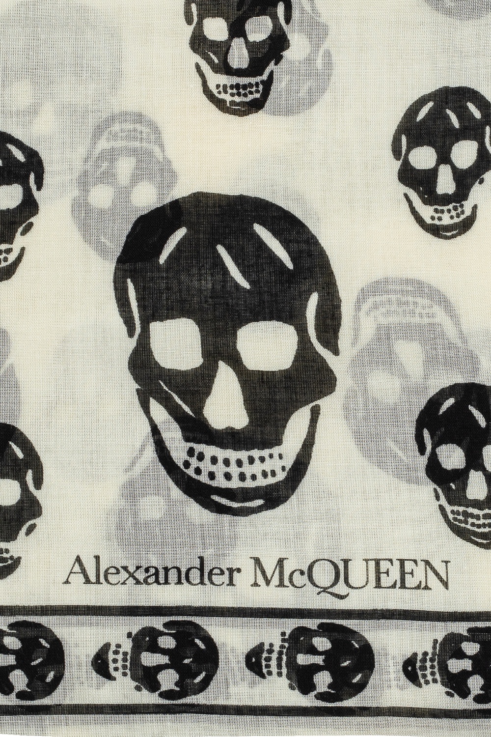 Alexander McQueen Scarf with logo