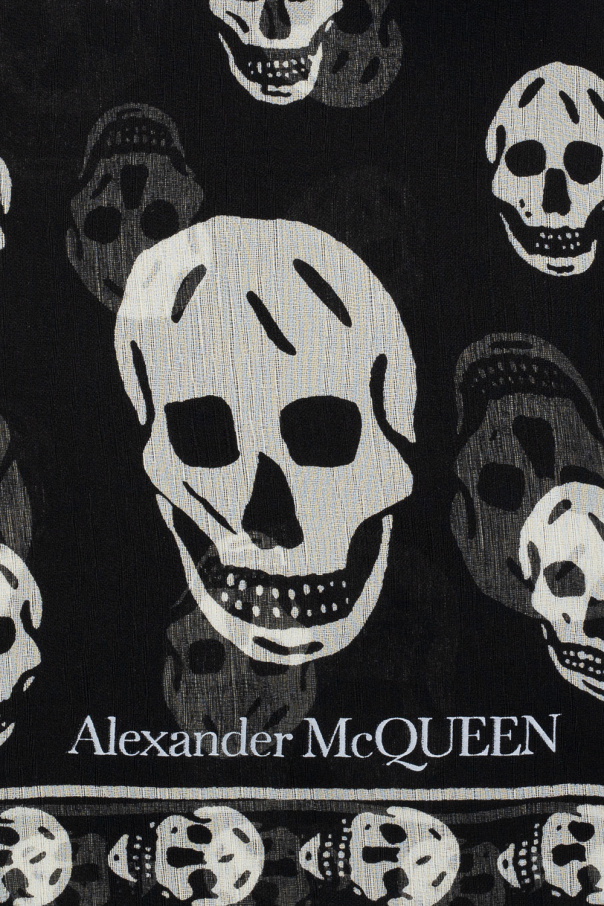 Alexander McQueen Scarf with logo