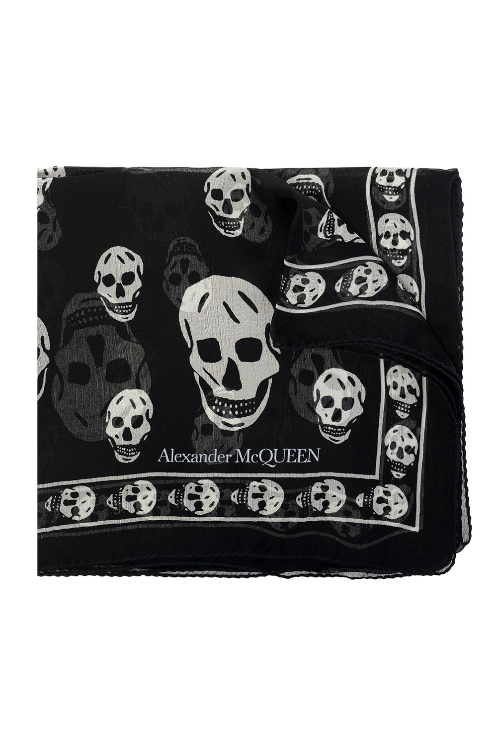 Alexander McQueen Scarf with logo