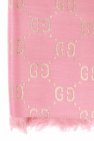 Gucci Kids PINK Patterned scarf