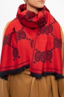 Gucci Wool scarf with logo