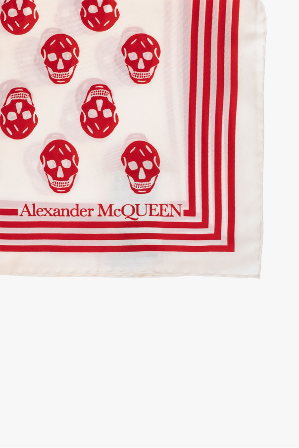 Alexander McQueen Silk Rubber