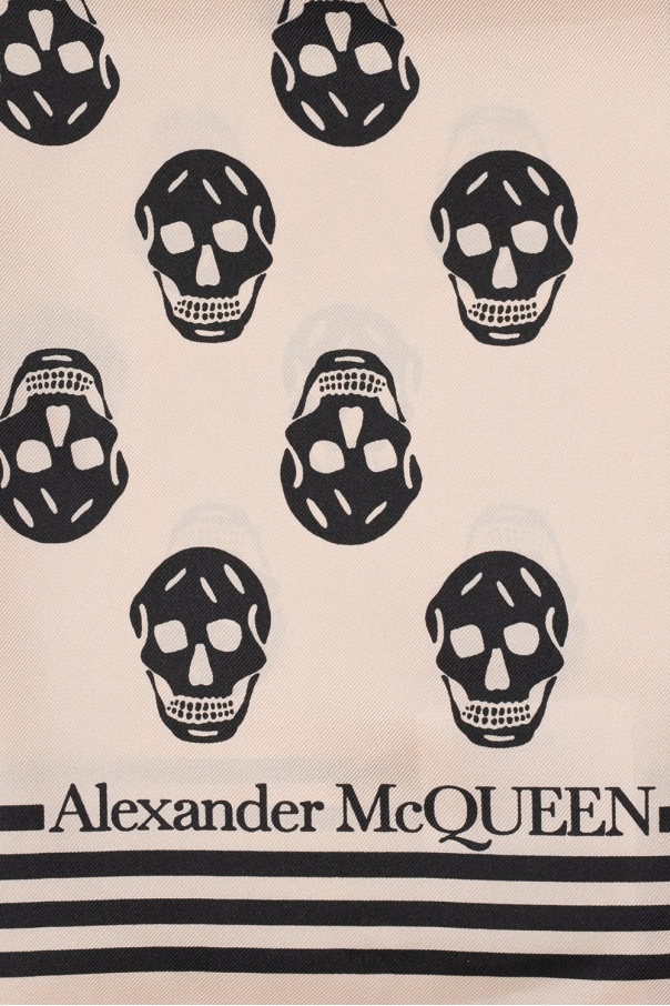 Alexander McQueen Shawl with skull motif