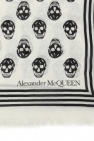 Alexander McQueen Alexander McQueen denim-panel bomber jacket