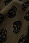 Alexander McQueen Scarf with skull motif