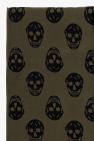 Alexander McQueen Scarf with skull motif