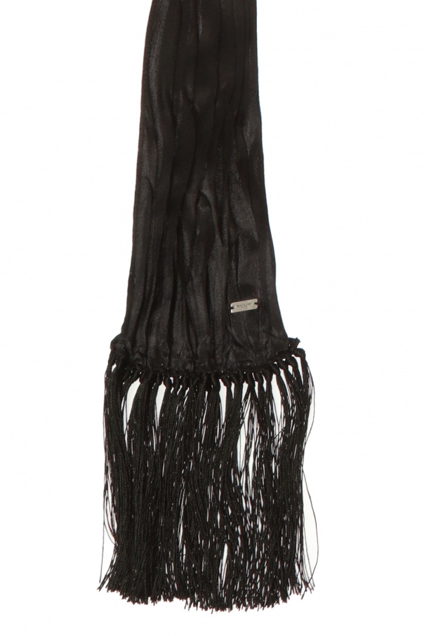 Saint Laurent Ribbed scarf