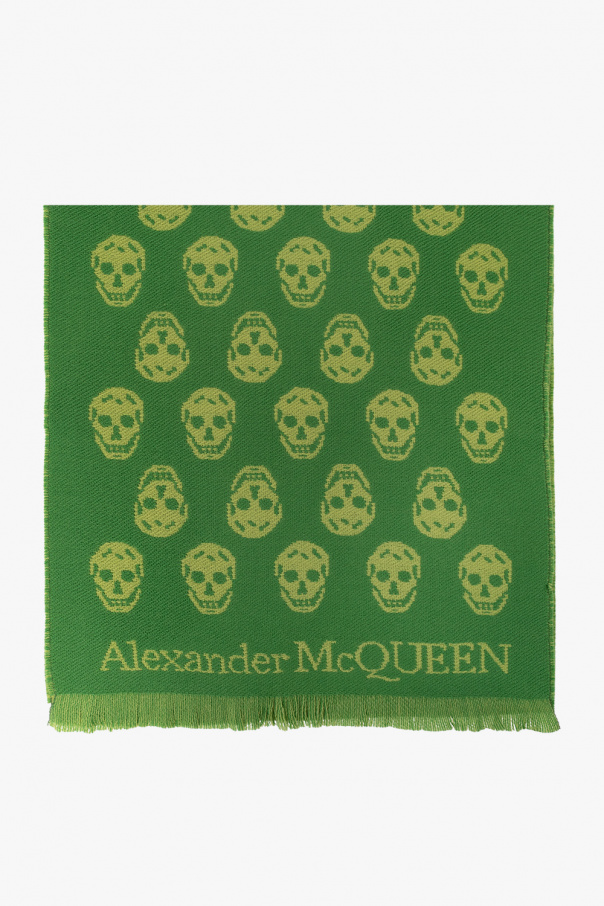 Alexander McQueen Wool two-tone with logo