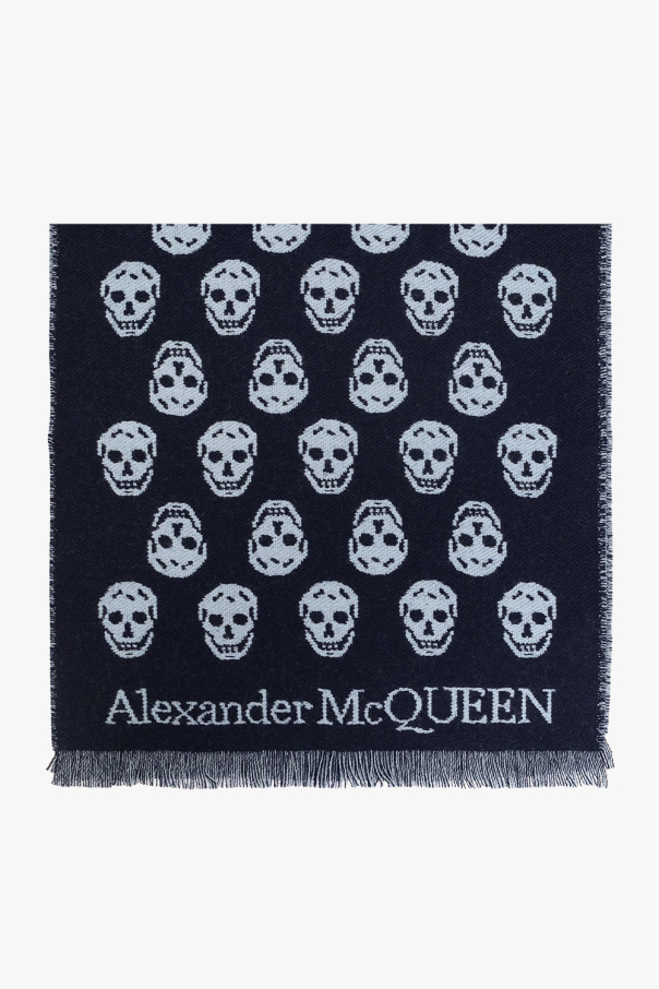 Alexander McQueen Alexander McQueen logo-buckle detail sandals