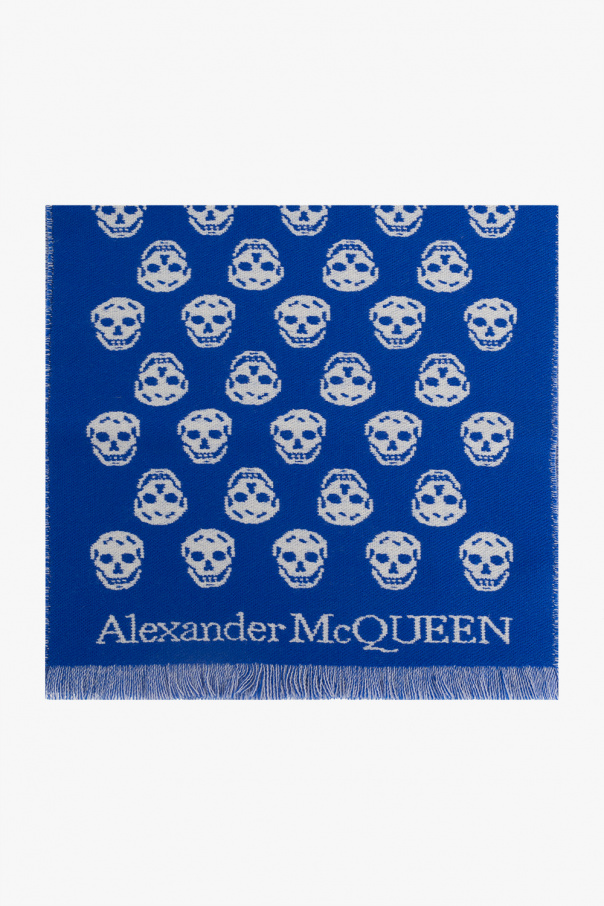 Alexander McQueen Wool East with logo