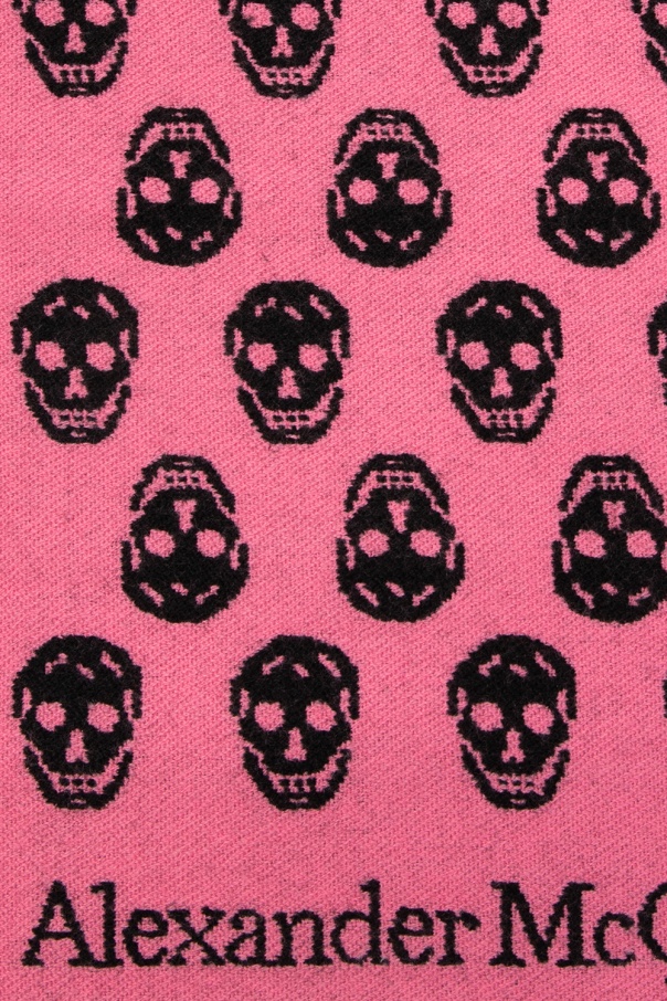 Alexander McQueen Skull motif scarf
