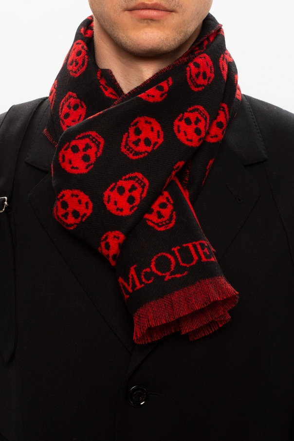 Alexander McQueen Logo scarf