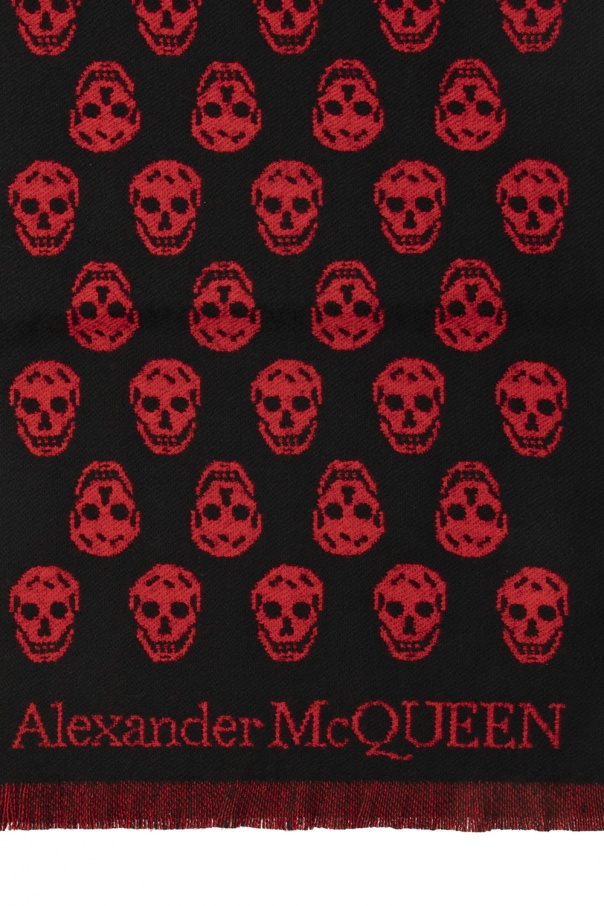 Alexander McQueen Logo scarf