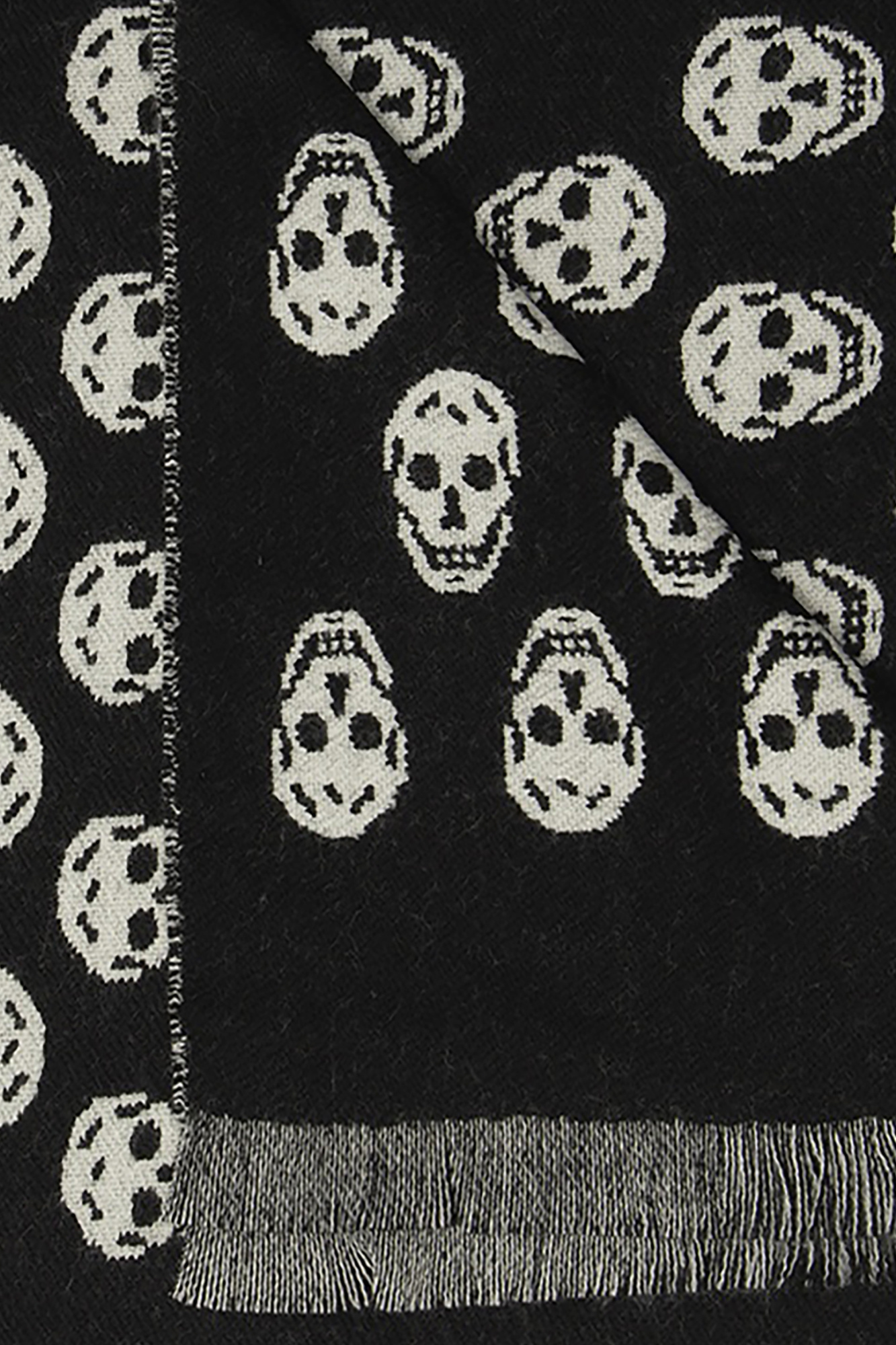 Alexander McQueen Skull motif scarf