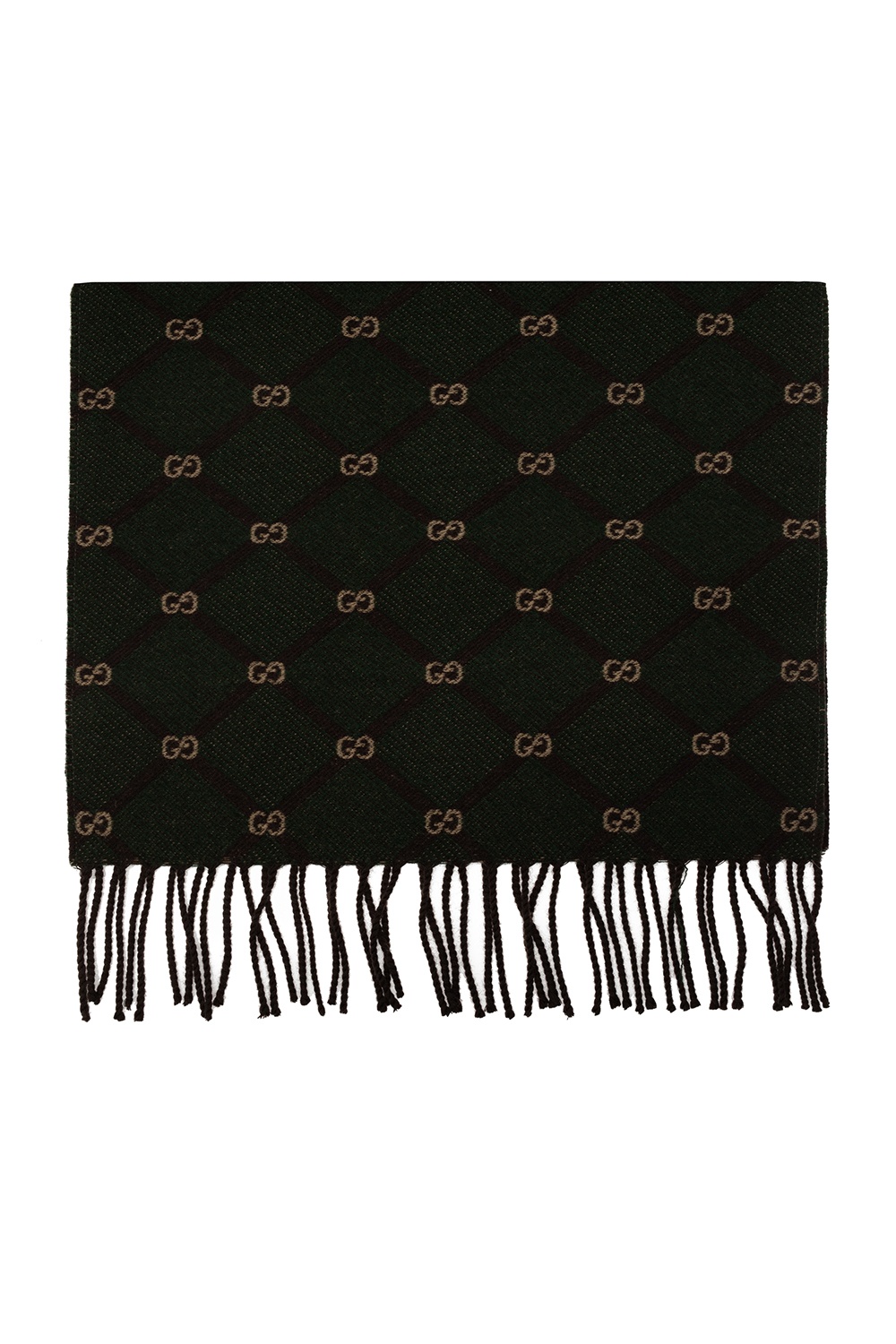 Gucci Logo-embroidered scarf