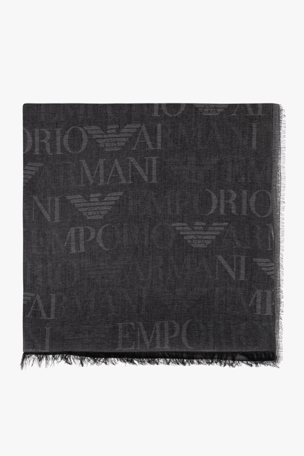 Emporio Armani Scarf with monogram