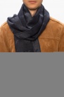 Emporio Armani BLUE Logo scarf