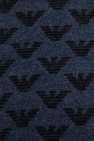Emporio Armani Wool scarf with logo