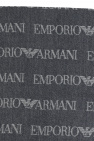 Emporio Armani Logo-embroidered scarf