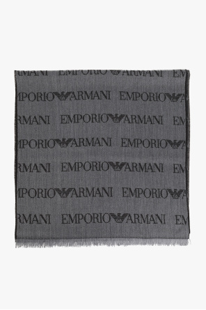 Scarf with logo od Emporio Armani