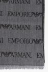 Emporio Armani GREY Scarf with logo