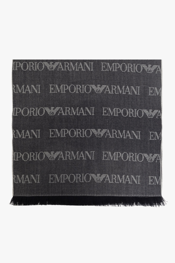 Scarf with logo od Emporio Armani