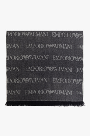 Scarf with logo od Emporio Armani