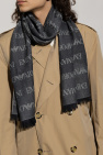 Emporio Armani GREY Scarf with logo