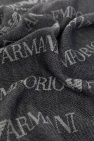 Emporio Armani GREY Scarf with logo