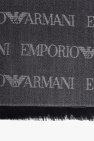Emporio Armani GREY Scarf with logo