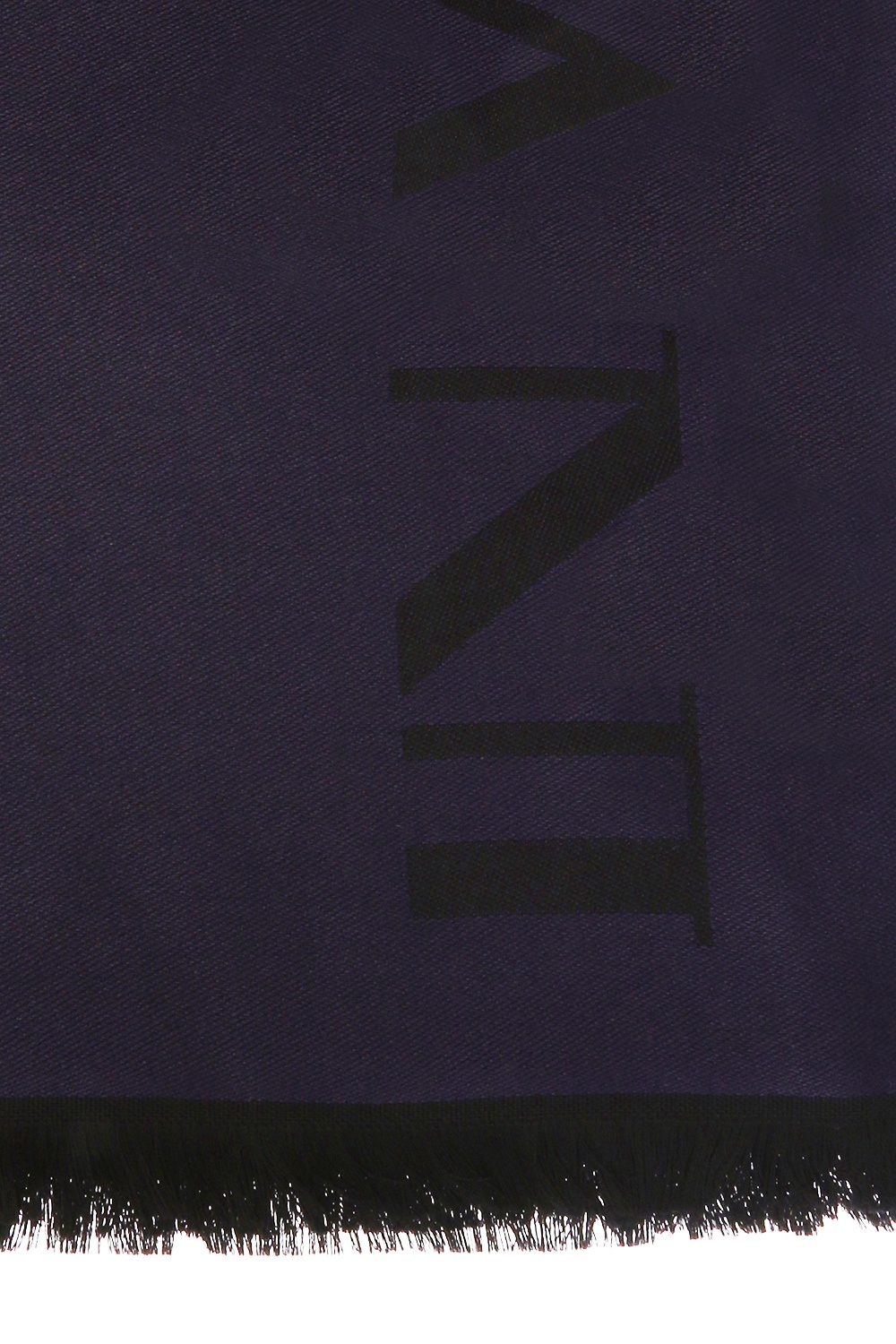 Emporio Armani Logo-embroidered scarf