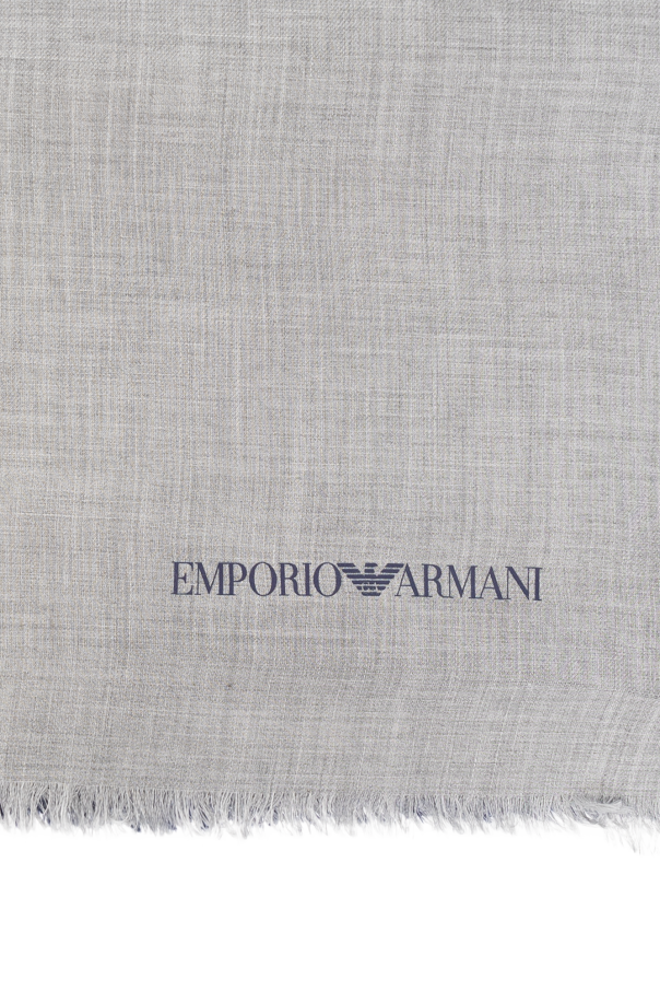 Emporio Armani Emporio Armani large EVA logo crossbody bag in black