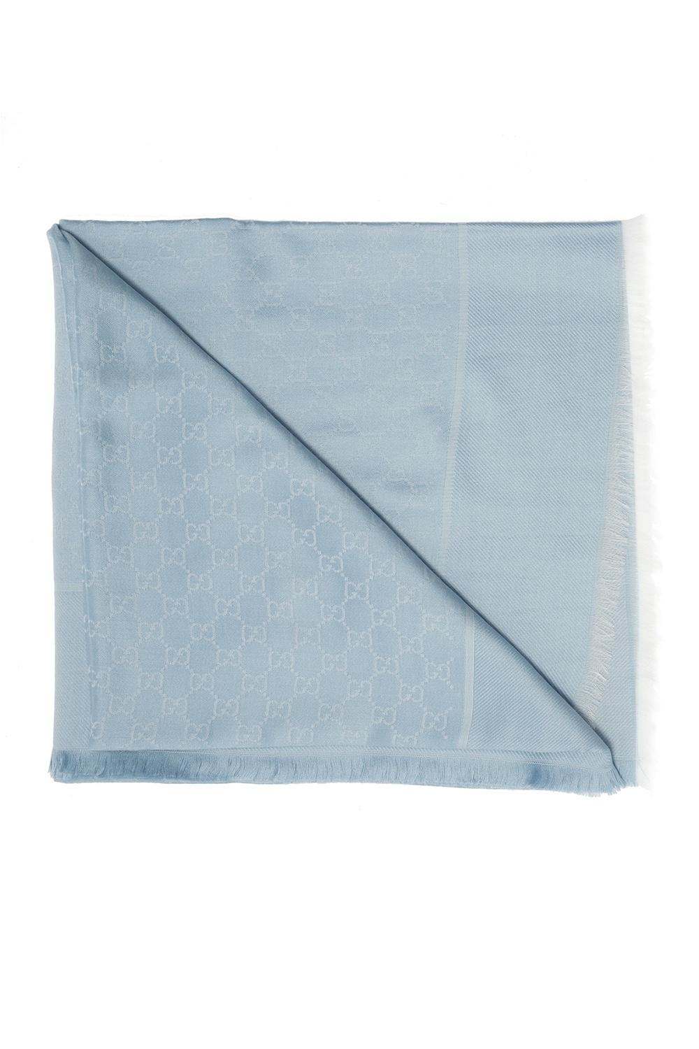 gucci light blue scarf