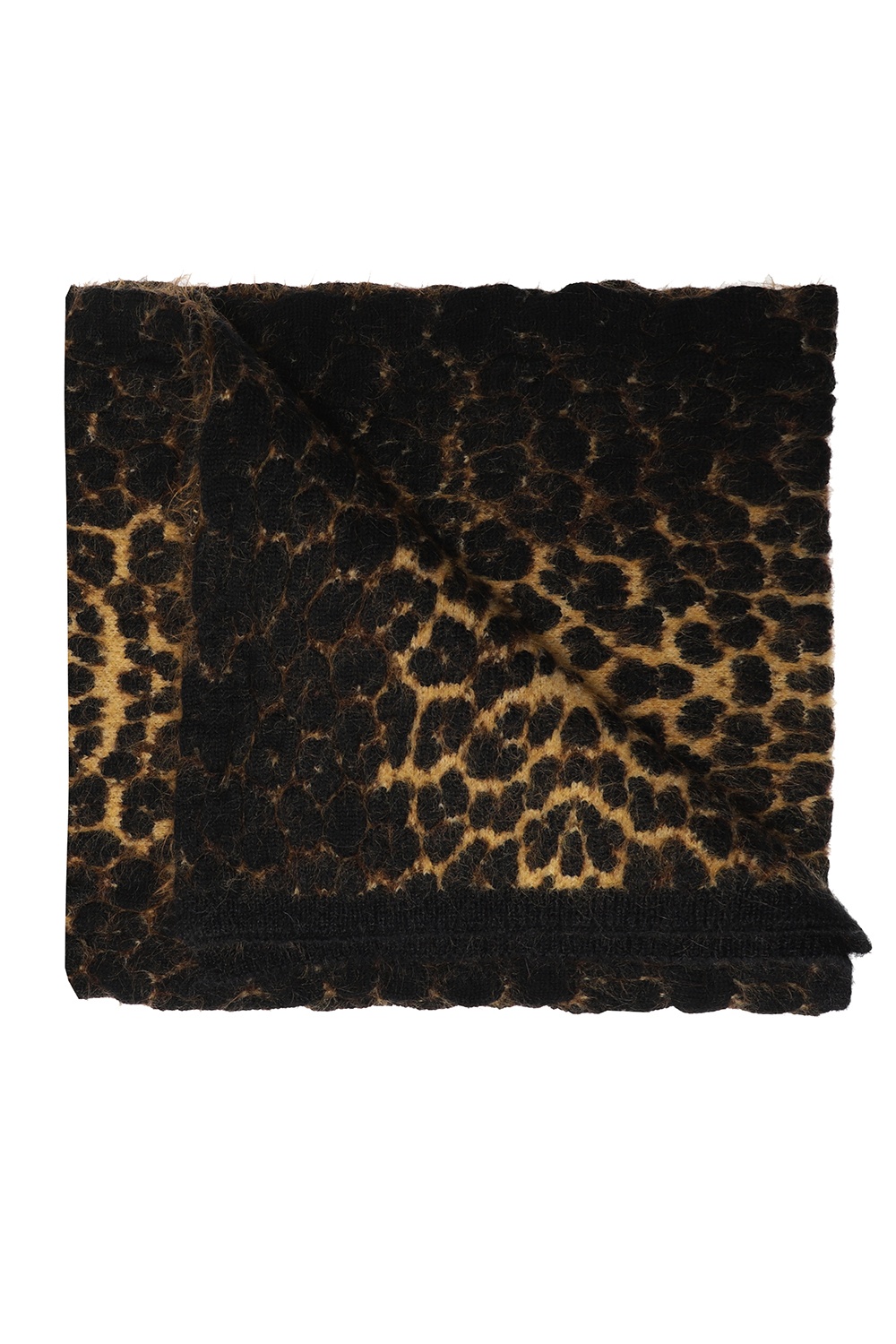 Leopard Printed Scarf Saint Laurent Gov Us