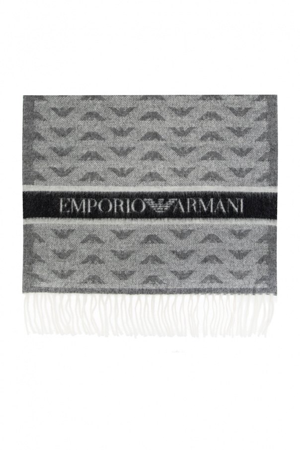 Emporio Armani Emporio Armani wrap-neckline jumper