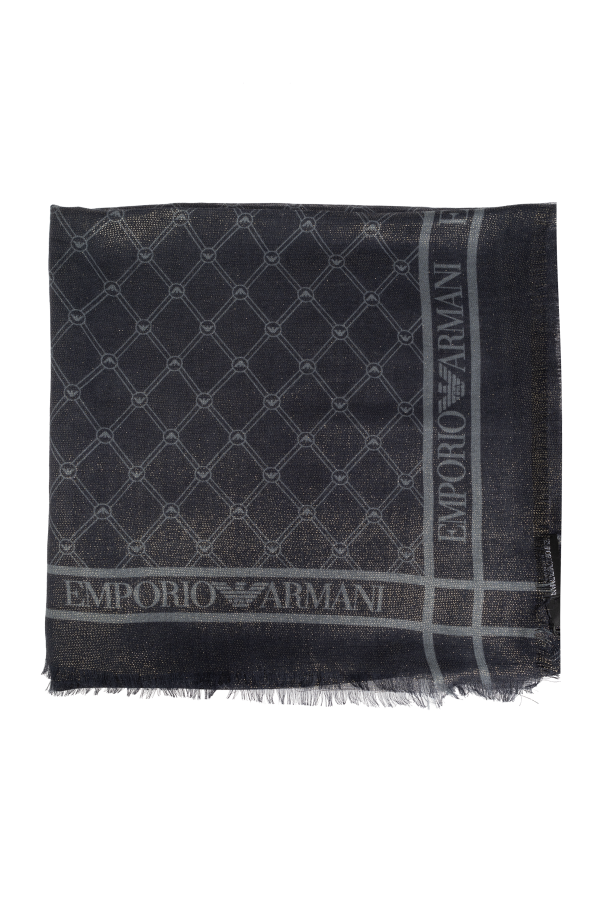 Emporio Armani Monogram Scarf