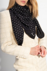 Saint Laurent Scarf with polka dots