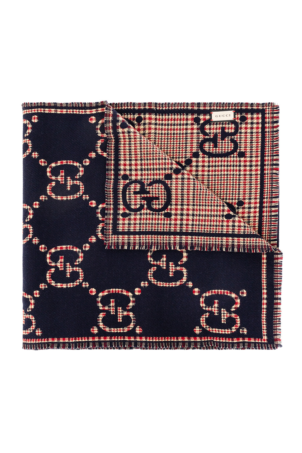gucci Sylvie Scarf with ‘GG’ pattern