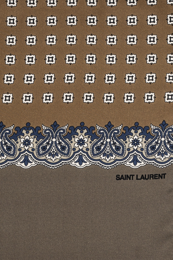 Saint Laurent Silk scarf