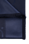 Gucci NAVY BLUE Monogrammed shawl