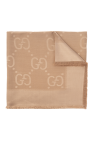Gucci beige Shawl with logo
