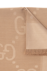 Gucci beige Shawl with logo