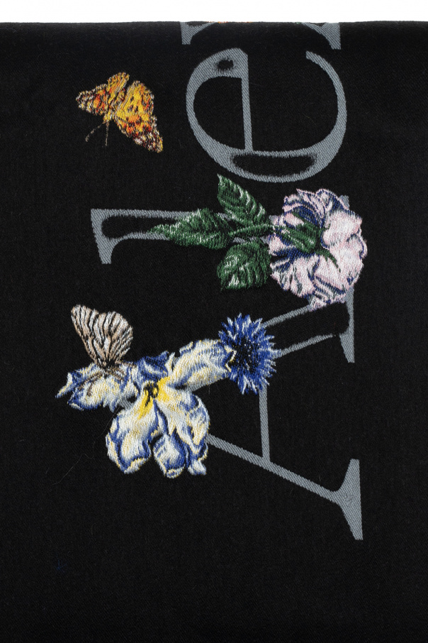 Alexander McQueen Scarf with floral motif