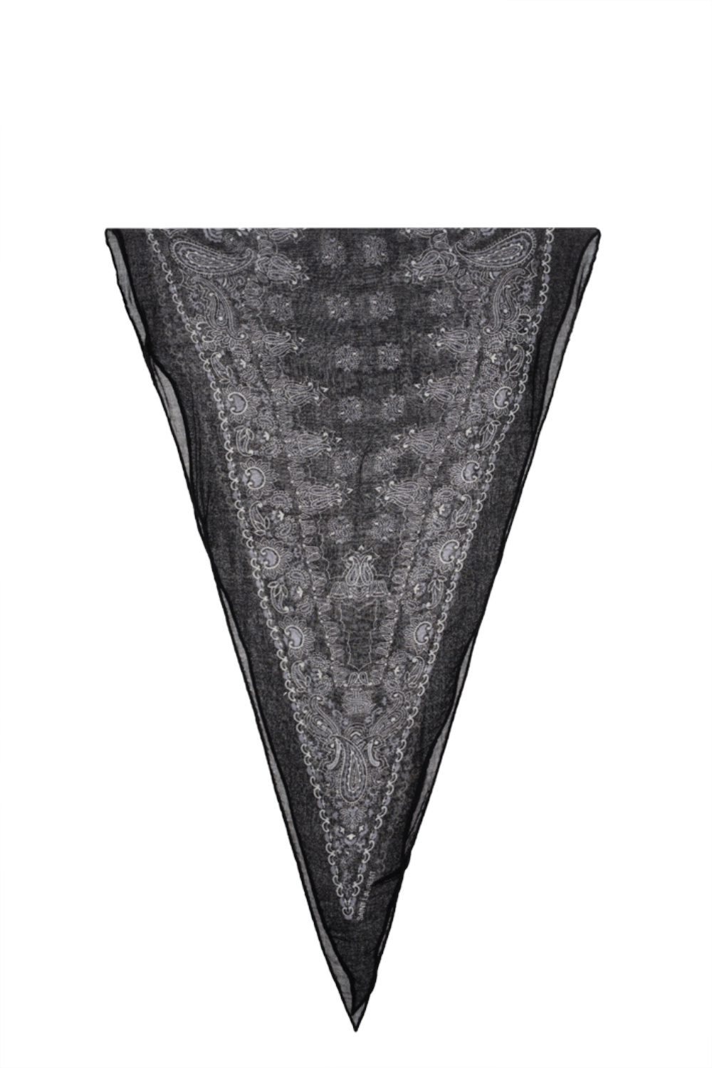 Saint Laurent Paisley scarf