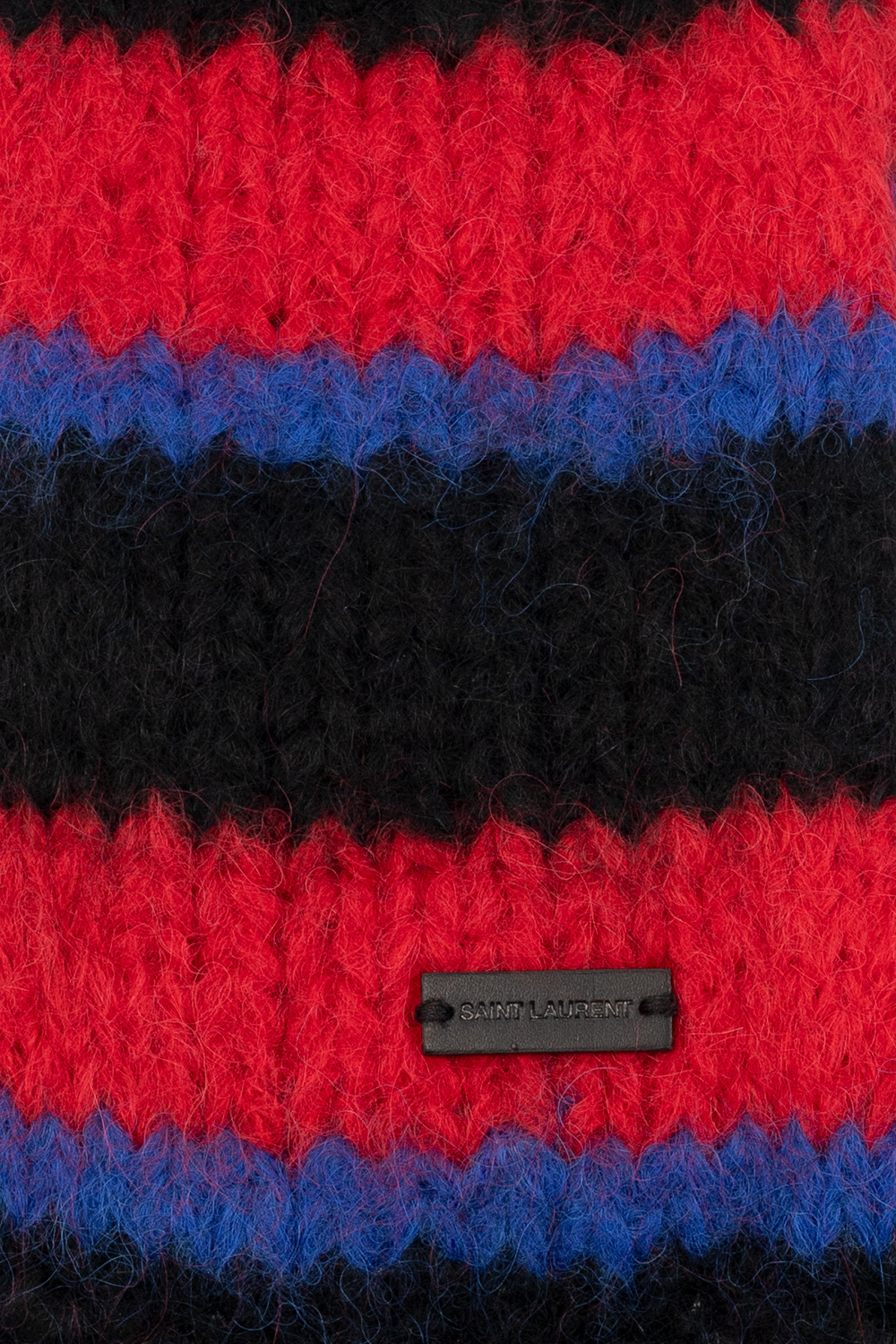 Saint Laurent Striped wool scarf