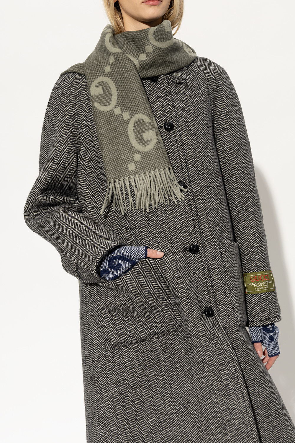 gucci Week Cashmere coat