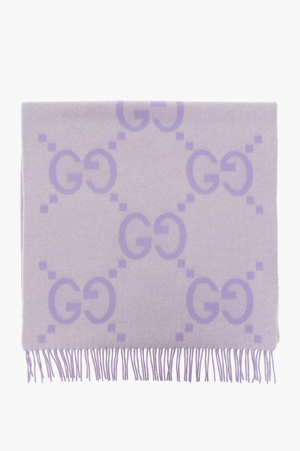 Gucci drawstring Cashmere scarf
