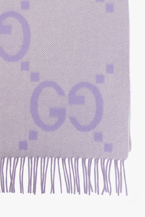 Gucci drawstring Cashmere scarf